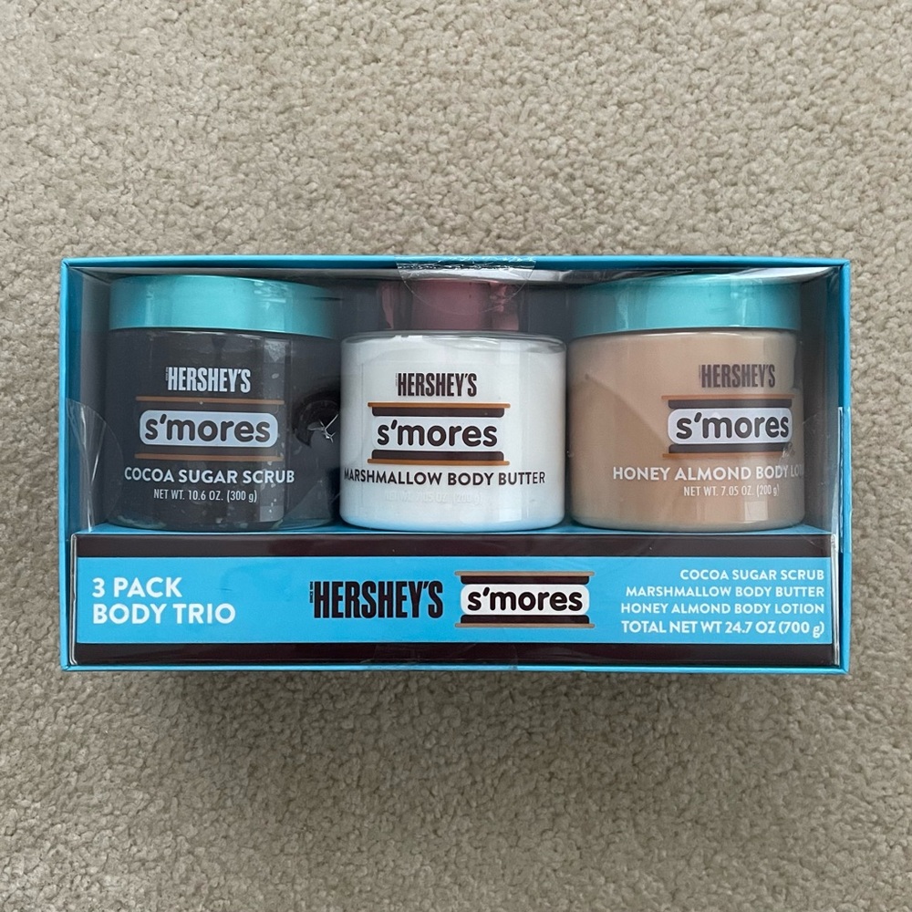 Hershey’s S’mores 3-Pack Body Trio (Sugar Scrub, Body Butter, Body Lotion) - Picture 2 of 16
